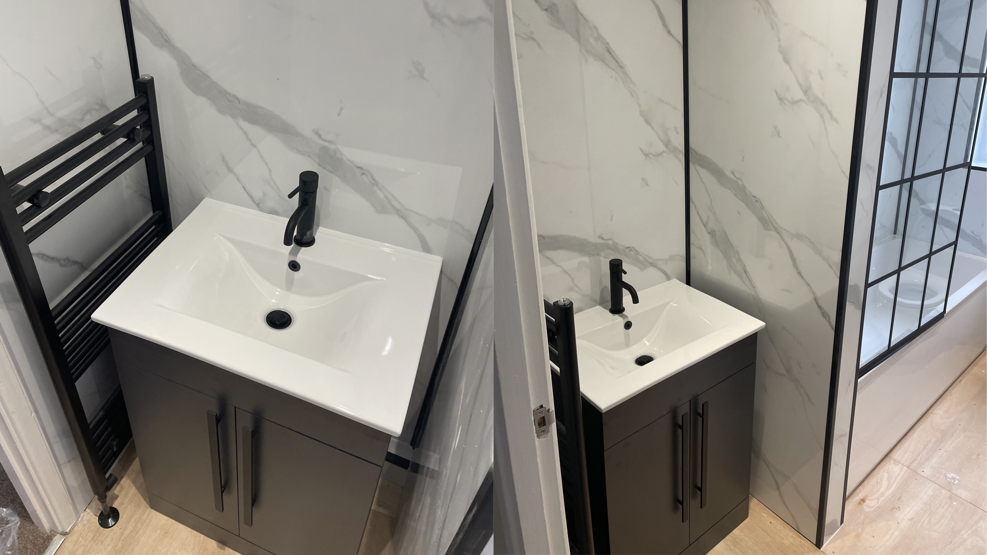 Bathroom installation project