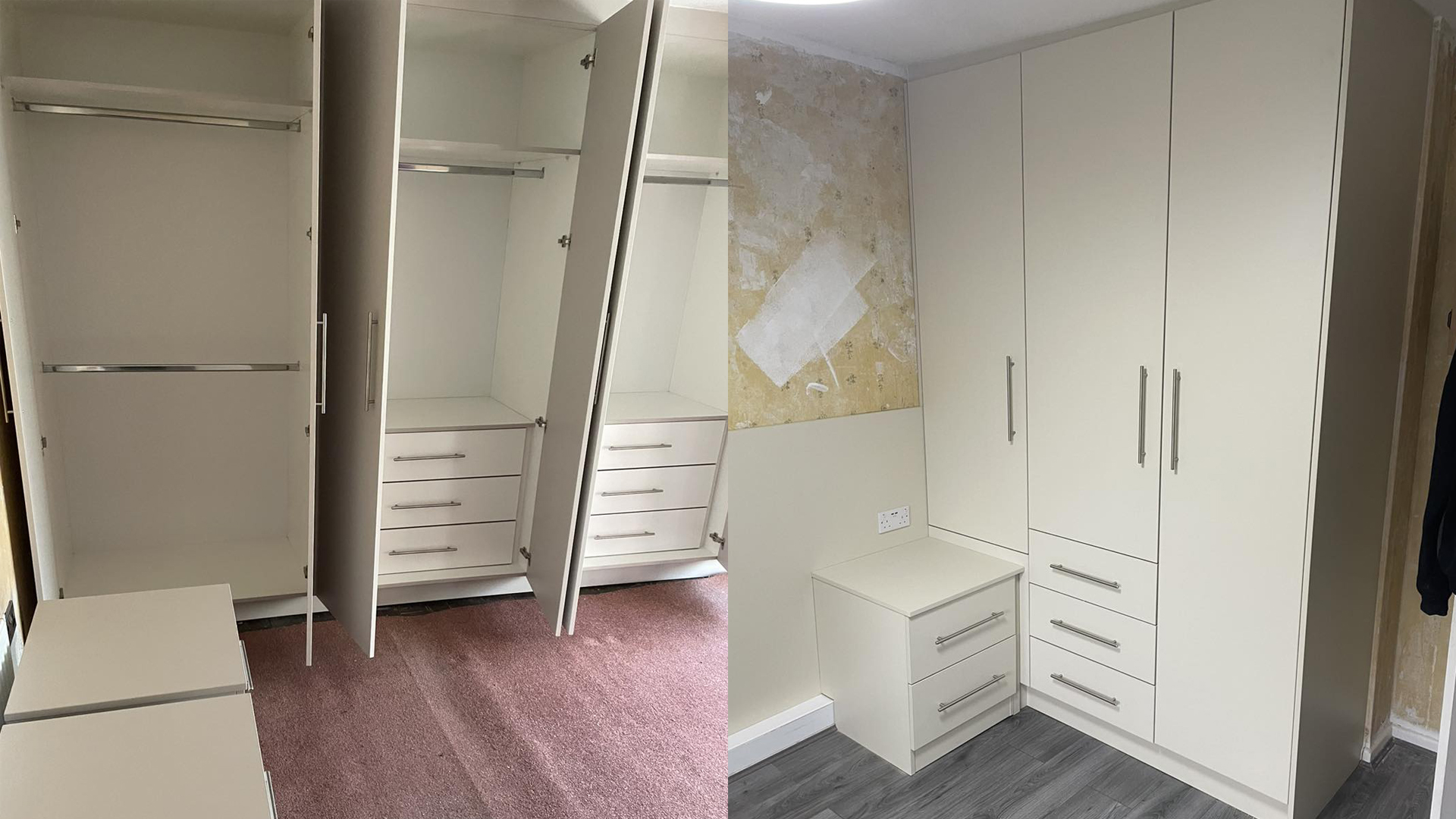 Bedroom installation project