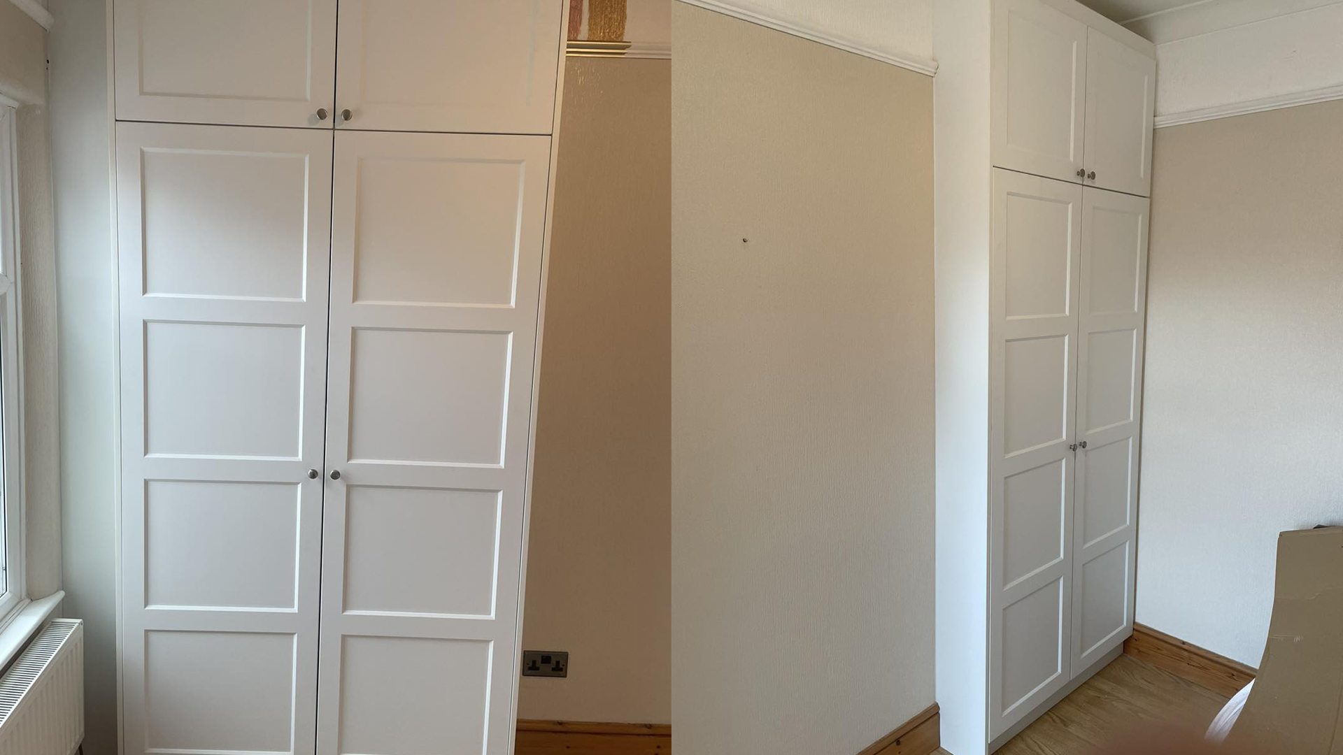 Bedroom installation project