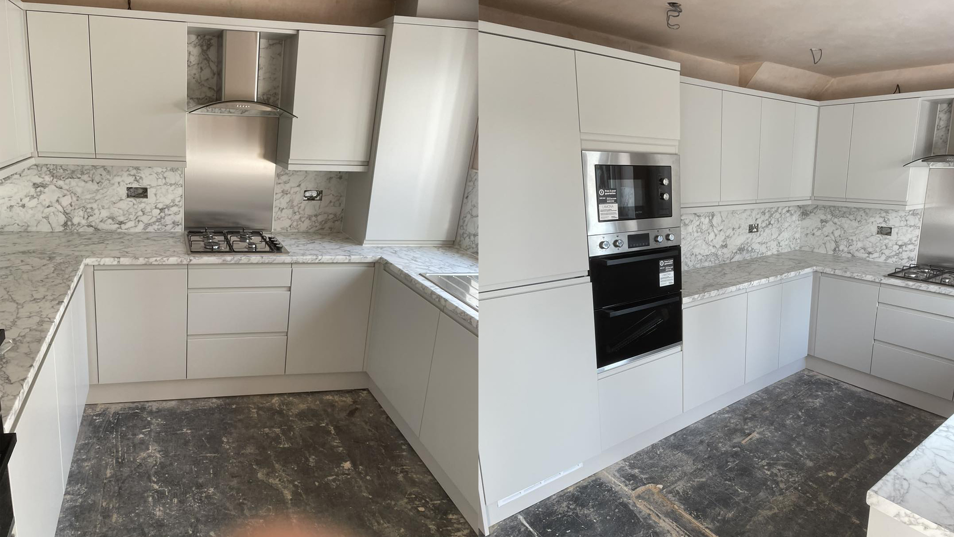 Kitchen installation project